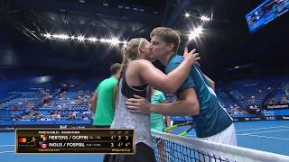 Belgium v Canada mixed doubles highlights RR  Mastercard Hopman Cup 2018 [upl. by Leffert239]