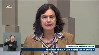 Ministra da Saúde destaca reversão da tendência de queda na cobertura vacinal no Brasil [upl. by Nared]