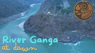 Ethereal beauty of the Ganga river at Dawn  Most Sacred River  Nature Connection [upl. by Neggem]