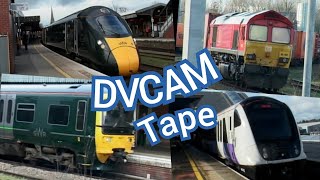 Trains on DVCAM Tape Test Gloucester Reading amp Didcot [upl. by Fruma]