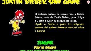 justin beiber saw game walkthrough [upl. by Hyde4]