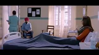 Qismat movie love scene  Heartbroken love scene  Qismat movie Hospital scene  AK JAT [upl. by Htebasile]