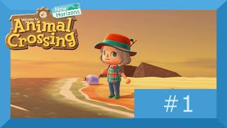 Animal Crossing New Horizons part 1 no commentary [upl. by Avraham]