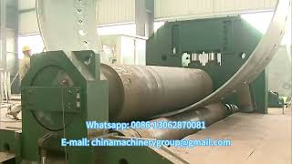 Hydraulic Plate Bending Machine for Wind Energy [upl. by Karyl]