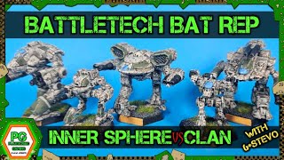 Battletech Battle report with 6Stevo [upl. by Atikin]