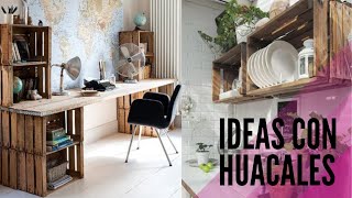 Ideas con HUACALES  fácil de realizar [upl. by Eanahc842]