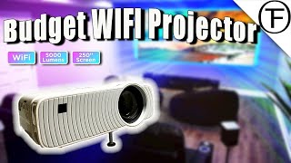 Abox GC357 LED Projector  89 Budget WiFi Streaming Projector [upl. by Mayda756]