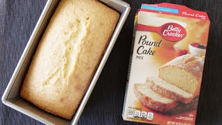 How to make Betty Crocker Pound Cake Mix [upl. by Remmer]