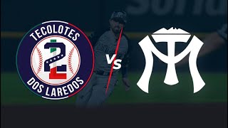 Tecolotes vs Sultanes juego 4 de playoffs 2022 de la LMB [upl. by Irrehc]