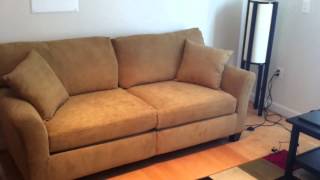 wayfair sofa assembly service video in DC MD VA by Furniture Assembly Experts LLC [upl. by Storer810]