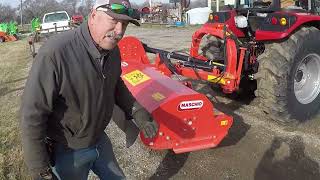 How to connect a Maschio Giraffa Flail mower [upl. by Argella493]