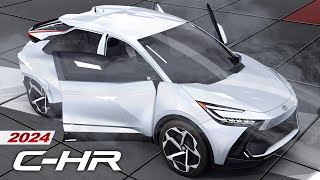 2024 Toyota CHR  OFFICIALLY New Generation of Small CHR SUV [upl. by Eyllib144]