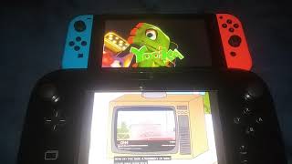 YookaLaylee Rap Nintendo Switch Vs Wii U Comparison [upl. by Chi]