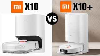 Xiaomi X10 VS Xiaomi X10  Which Robot Vacuum Is Better [upl. by Asaph]