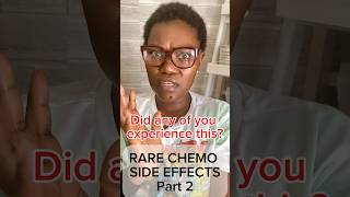 Chemo rare side effects Part 2 cancerbreastcancer chemoviralvideo viralshorts youtubeshorts [upl. by Anehsak652]