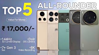 TOP 5 Best 5g Phone Under 17000  diwali sale 2024 [upl. by Libbi667]