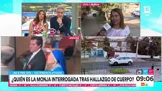 Monja es interrogada tras hallazgo de cuerpo en Ñuñoa  Tu Día  Canal 13 [upl. by Latsyrcal]