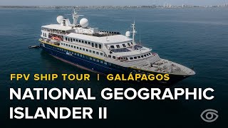 National Geographic Islander II FPV Ship Tour  Galápagos Islands  Lindblad Expeditions [upl. by Annawit]