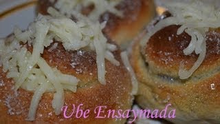 How to make Ensaymada using bread machine [upl. by Sirret]