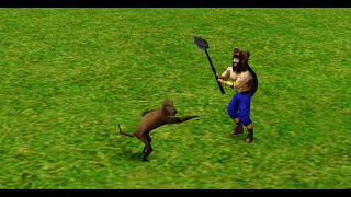 Age of Mythology ulfsarkarchaic vs ape of set [upl. by Sherye]