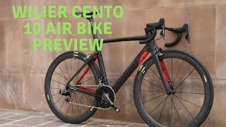 Wilier Cento 10 Air bike preview [upl. by Sidwell202]