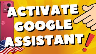 how to activate google assistant Motorola Moto G54 5G G84 G73 G53 and Edge 40 [upl. by Halsted780]