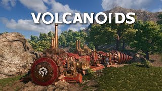 VOLCANOIDS Gameplay Español  Construcción de bases [upl. by Eastlake191]