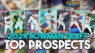 Top MLB Prospects in 2024 Bowman Draft Get To Know the Future MLB Stars Bowman BowmanDraft MLB [upl. by Eerehc]