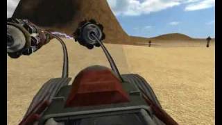 Gmod Pod Racer  Pod racing track [upl. by Marquis836]