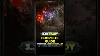 POE 325 ARCHMAGE ARC  COMPLETE GUIDE  POE BUILDS shorts pathofexile poebuilds poe [upl. by Merrel]