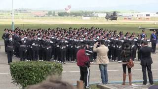 Giuramento 14° corso Allievi Marescialli Aeronautica Militare [upl. by Kipper]