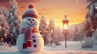 TV Art Screensaver  Snowman [upl. by Bascomb382]