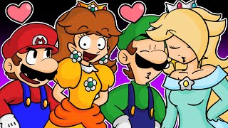 Luigi and Daisy CHEAT on Eachother [upl. by Roscoe]