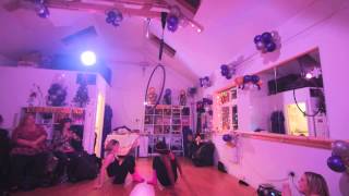 Shirley amp Linzi Xmas Hoop performance 2014 My Gravity Fitness amp Dance [upl. by Yerg]