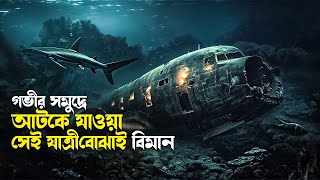 No Way Up 2024 Movie Explained in Bangla  survival thriller [upl. by Enrev]