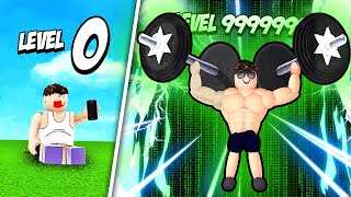 BIGGEST MUSCLE LEVEL UNLOCKED  Roblox Lifting 5 [upl. by Gula]