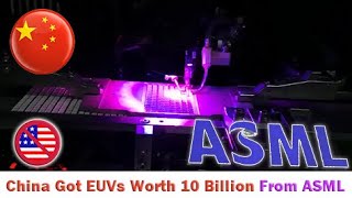 China purchased 37 photolithography machines from ASML in two months worth a total of 10 billion [upl. by Morgana]