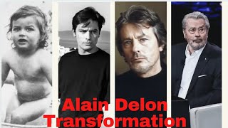 Alain Delon Transformation From 1 to 85 years old⭐ 2021 [upl. by Punak]