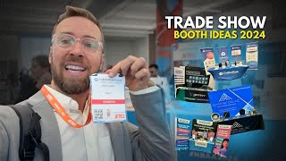 Trade Show Booth Exhibits Examples and Ideas vlog [upl. by Valentin]