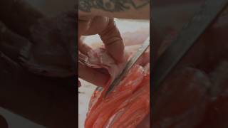 Cutting Out Cheek Meat of Alfonsino [upl. by Alenairam]