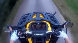 BRP CAN AM OUTLANDER 1000 XTP MAX TEST [upl. by Jarrow908]