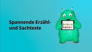 Digitale Leseförderung  Grundschule [upl. by Froehlich]