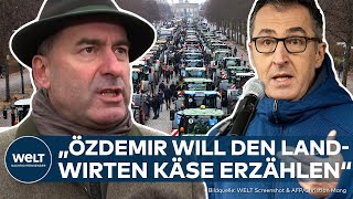 BAUERNPROTEST IN BERLIN quotÖzdemir müsste genauso wie der Rest der Truppe zurücktretenquot – Aiwanger [upl. by Alaj]