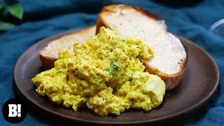 Vegan Scrambled Eggs 🍳 [upl. by Thor]