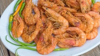 Crispy Nilasing Na Hipon Wine Marinated Crispy Shrimp Panlasang Pinoy [upl. by Sam]