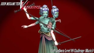 Shin Megami Tensei V Vengeance CoV Godborn Level 99 Challenge Marici [upl. by Kcire305]