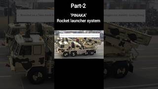 PINAKA Rocket Launcher System drdo shorts shortsvideo news upsc pcs india ytshorts [upl. by Nanis]