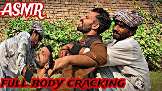 ASMR Amazing cracking massage full body cracking massage by sajju master asmr cracking [upl. by Ahswat]