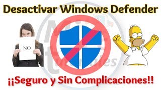 Tutorial Como Desactivar Windows Defender Bien Explicado [upl. by Naam100]