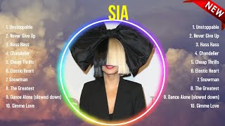 The best of Sia full album 2024  Top Artists To Listen 2024 [upl. by Egiap]